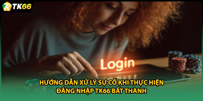 Hướng dẫn xử lý sự cố khi thực hiện đăng nhập TK66 bất thành