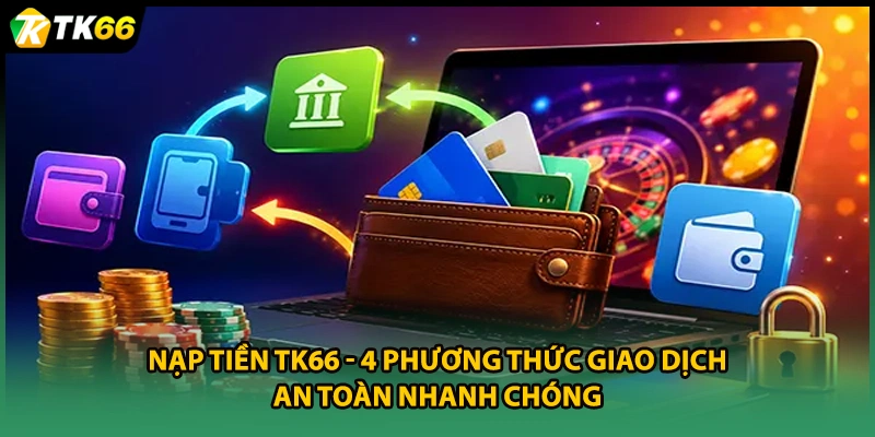 Nạp Tiền TK66 - 4 Phương Thức Giao Dịch An Toàn Nhanh Chóng
