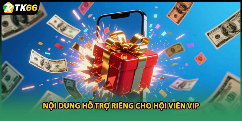 Nội dung hỗ trợ riêng cho hội viên VIP