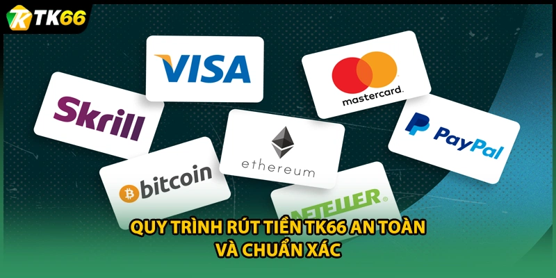 Quy trình rút tiền TK66 an toàn và chuẩn xác